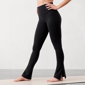 Elation Ultra High Rise Split Slim Flare Pant - medium tall